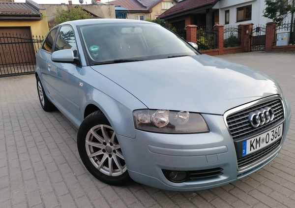 Audi A3 cena 18500 przebieg: 169398, rok produkcji 2006 z Janowiec Wielkopolski małe 529